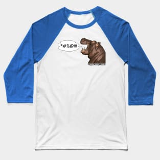 HippoPottyMouth Baseball T-Shirt